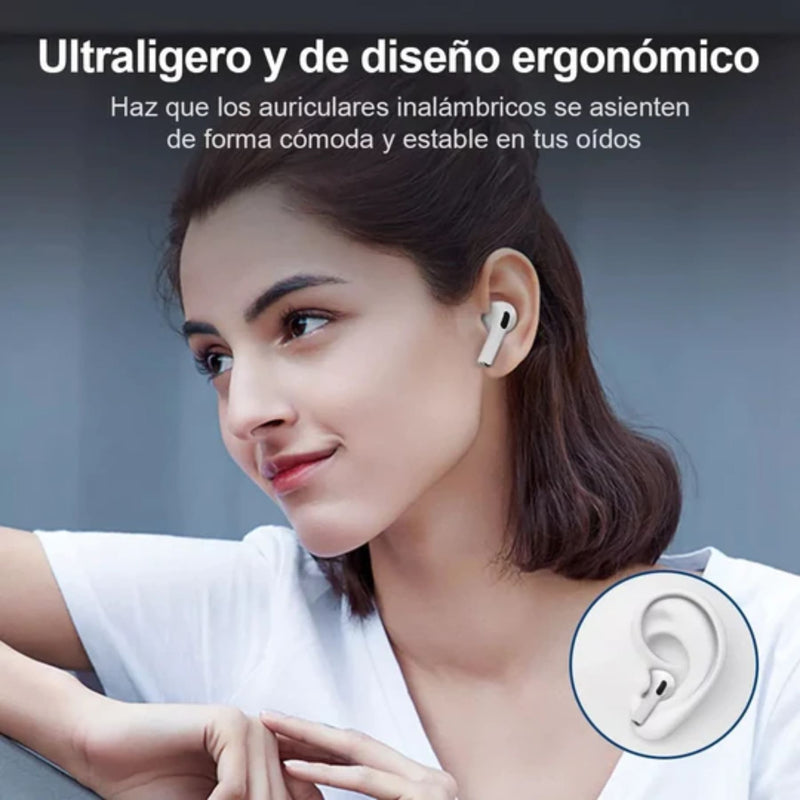 AirPods A9 Pro - Audífonos Inalámbricos con Pantalla Táctil