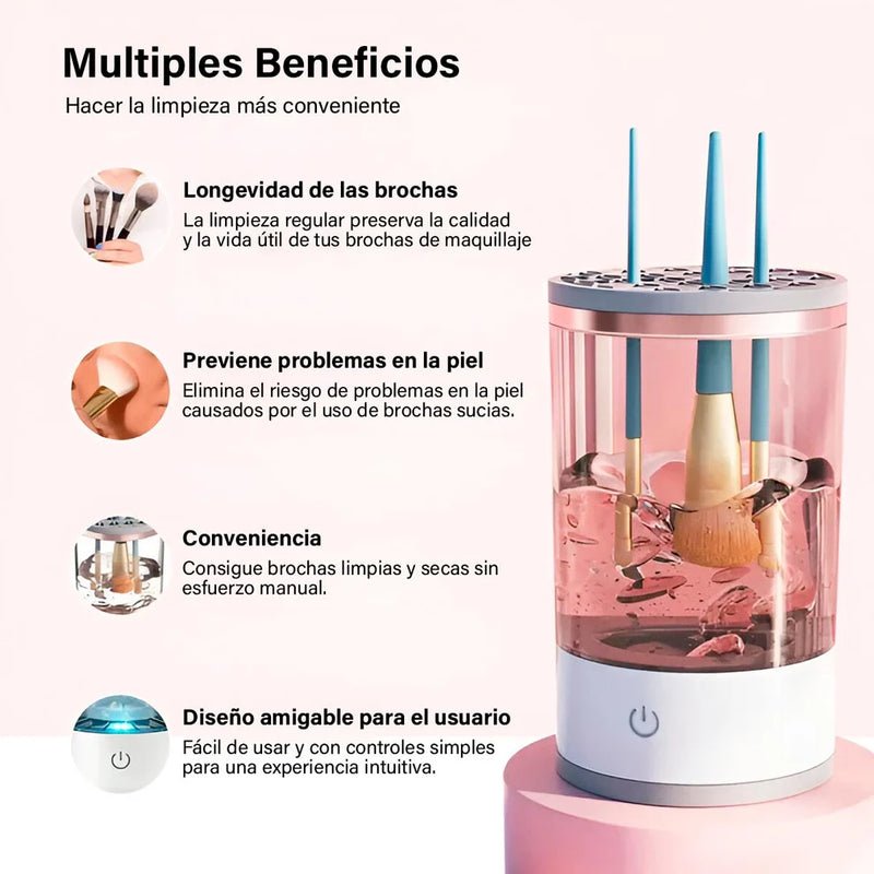 UltraBrush - Limpiador de Brochas Eléctrico