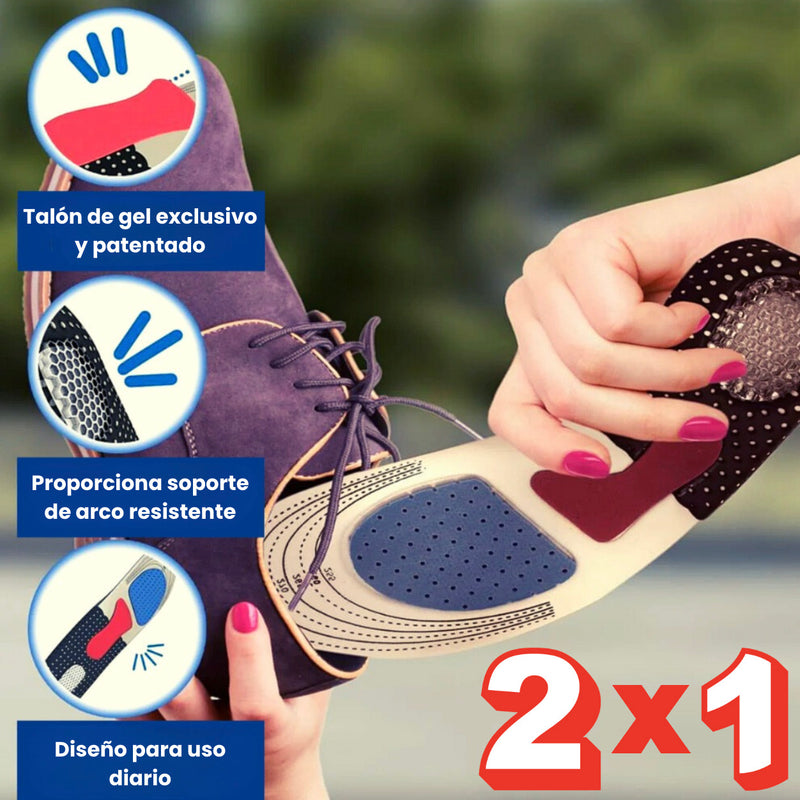 2x1 PlantarPro - Plantillas Ortopédicas Terapéuticas