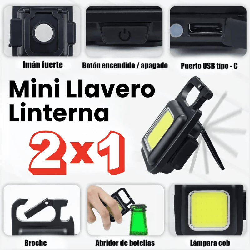 MagicClip - Mini Llavero Linterna