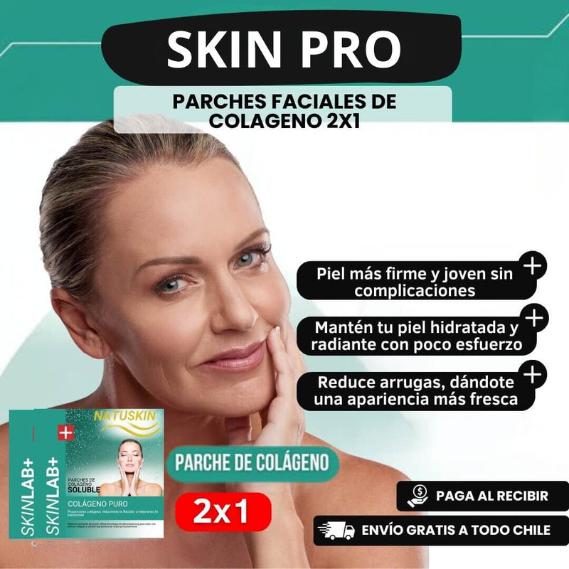 SkinPro - Parches Faciales de Colágeno